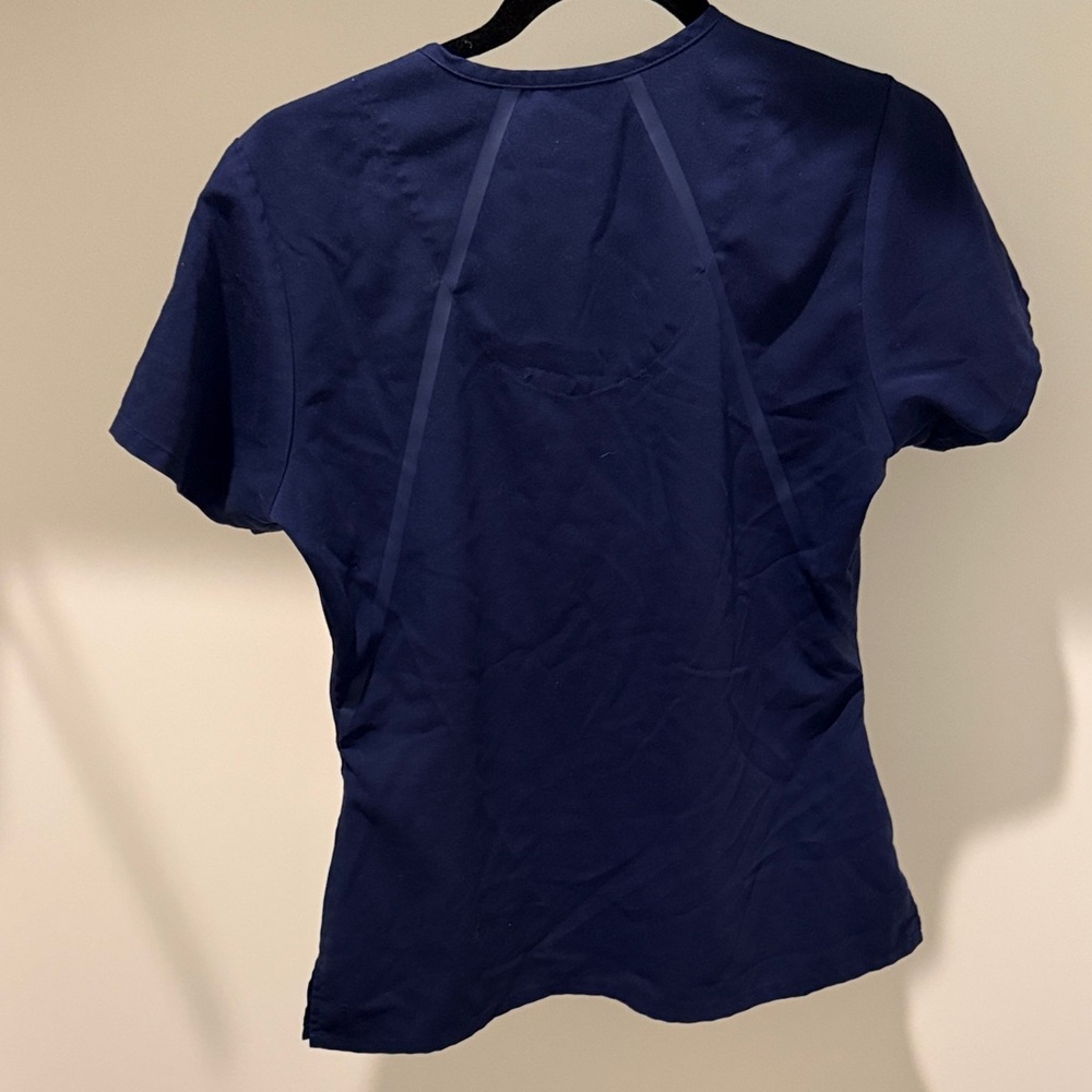 Grey's Anatomy Navy Scrub Top - Picture 4 of 4